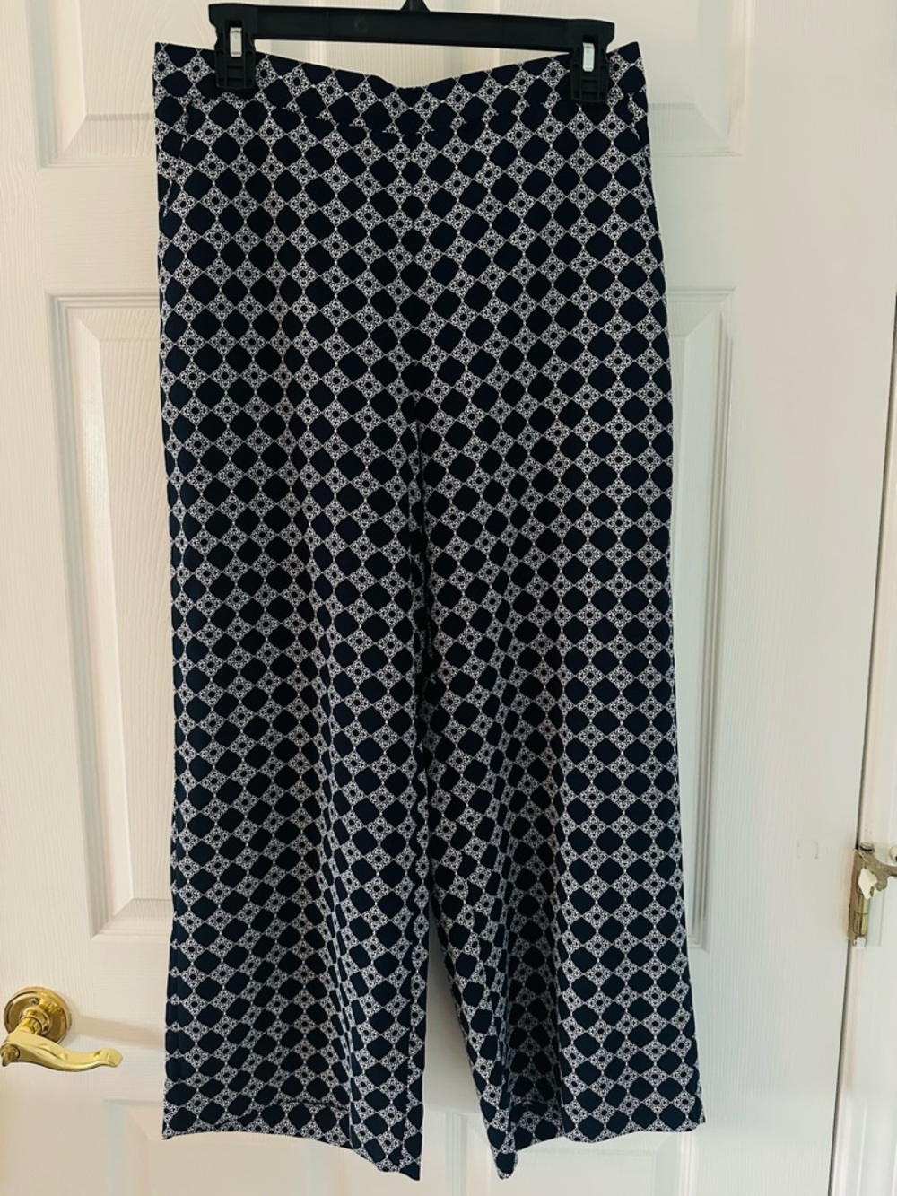 Charter Club Navy and White Pants